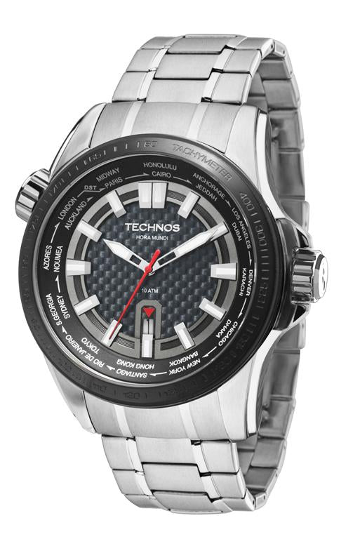 Relógio TECHNOS- 2115KNU/1K Performance TS Carbon